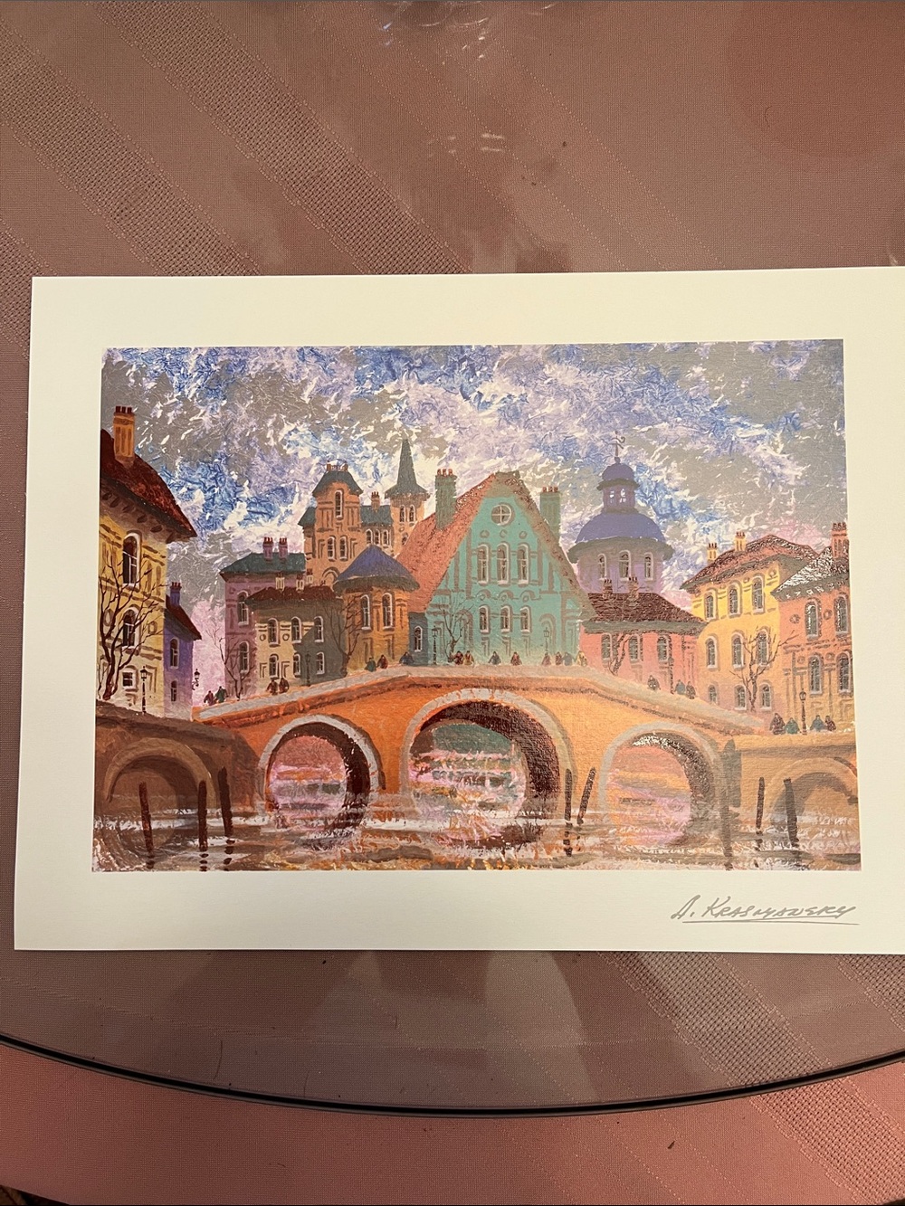 Anatole Krasnyansky Devon
Carnishe - England Seriolithograph
2005 9×12 Signed